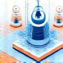 Icône de plateforme d'apprentissage en ligne